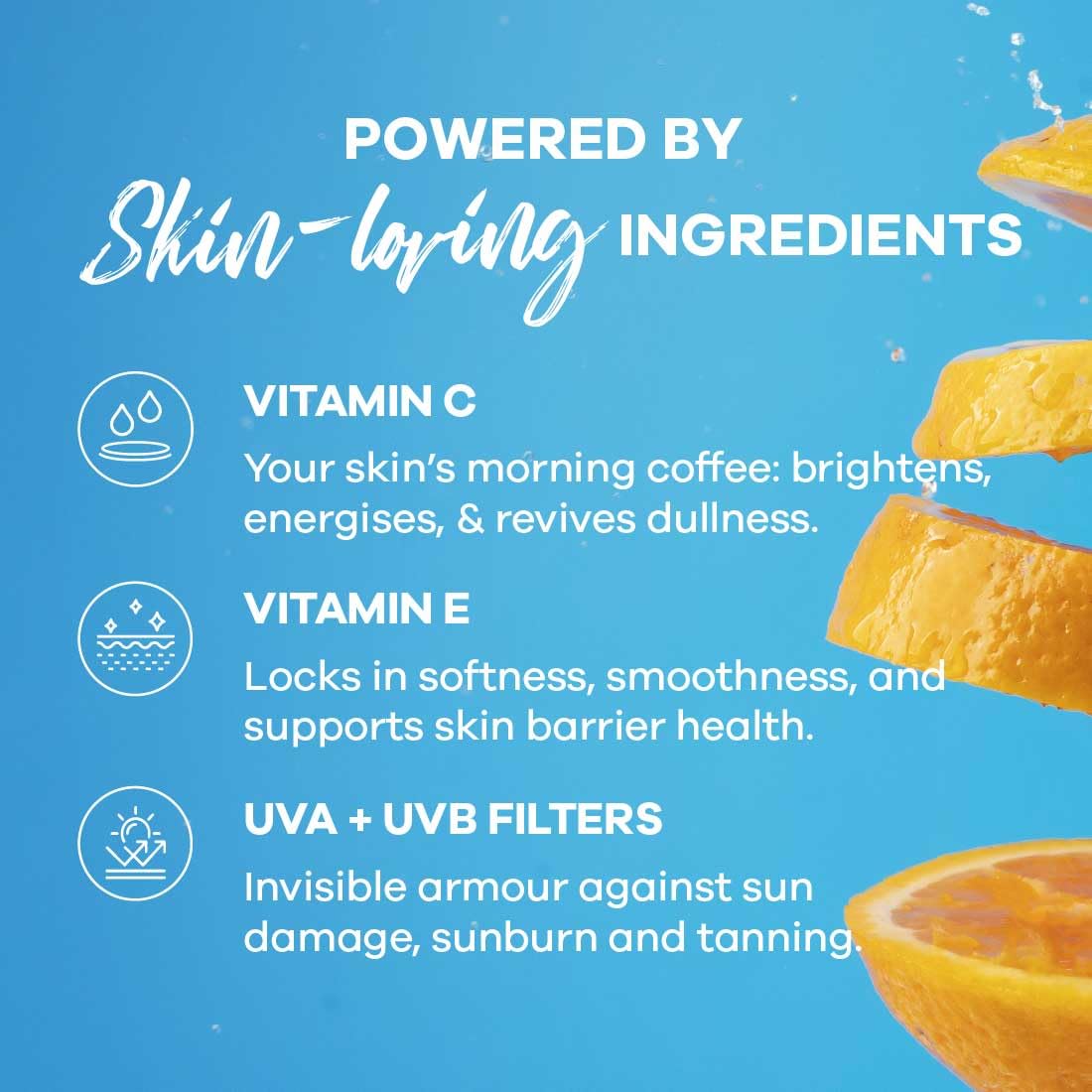 Earth Rhythm Glow Surge Vitamin C & E Brightening Sunscreen Spray SPF 50, No Parabens & No Oxybenzone – view 5