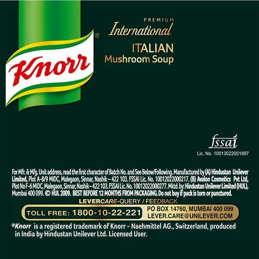 Knorr International Italian Mushroom Instant Soup 46 G – view 11
