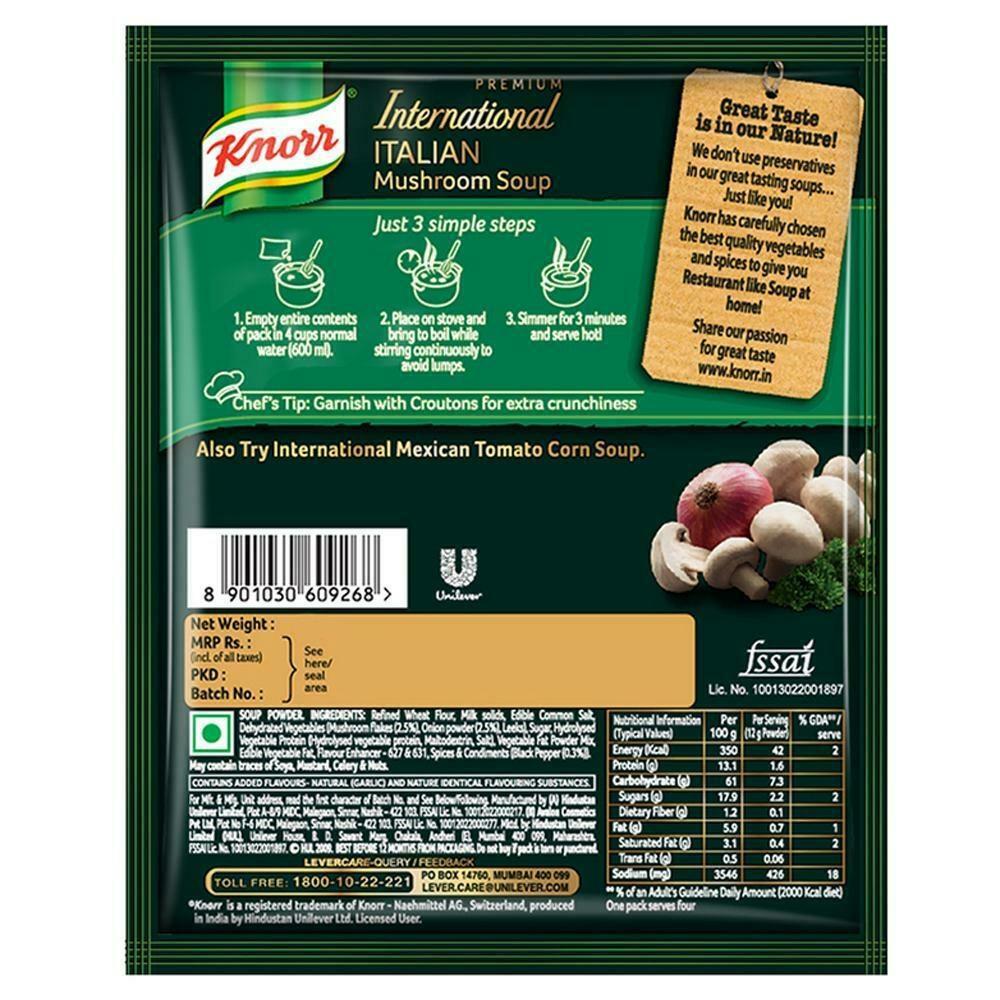 Knorr International Italian Mushroom Instant Soup 46 G – view 3