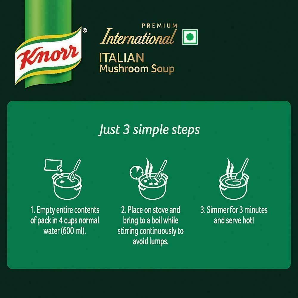 Knorr International Italian Mushroom Instant Soup 46 G – view 5