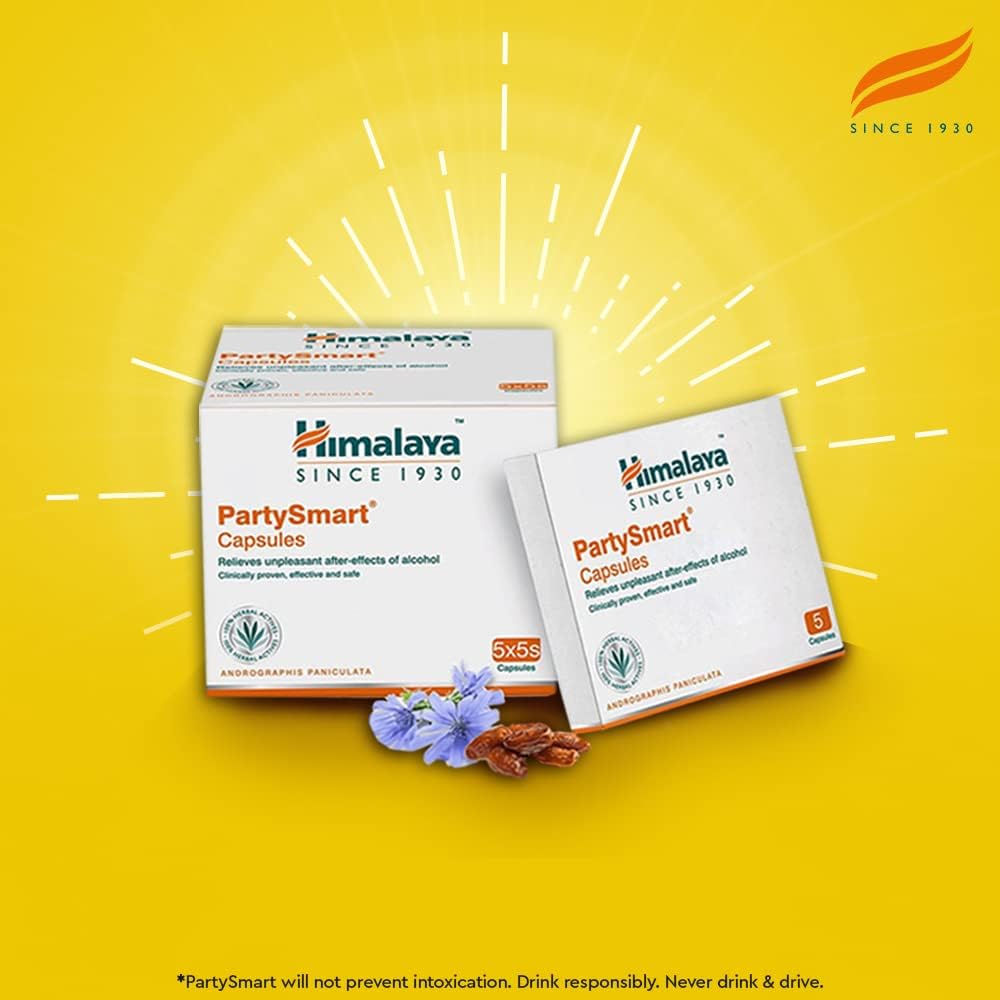 Himalaya PartySmart, 5 capsules – view 2
