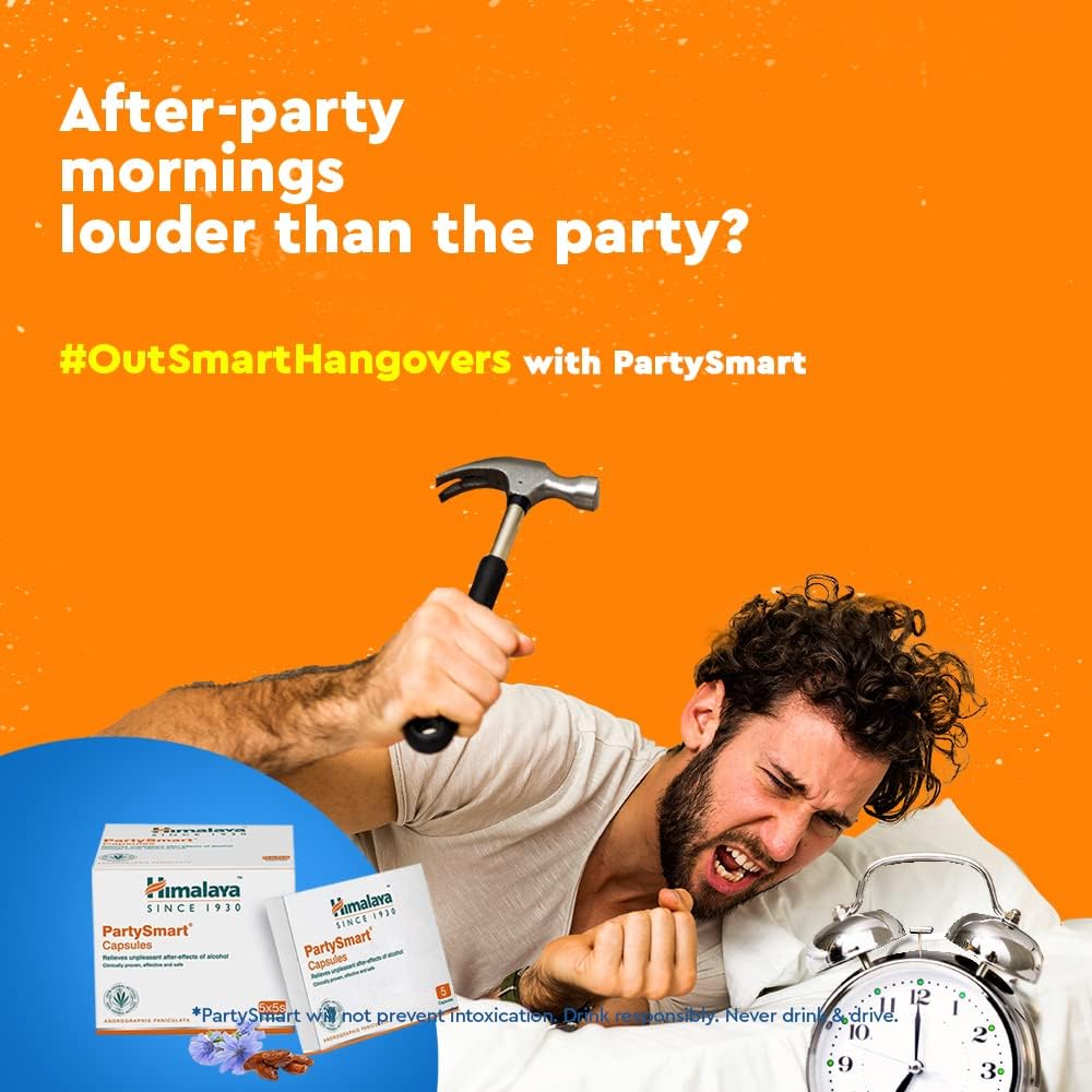 Himalaya PartySmart, 5 capsules – view 4
