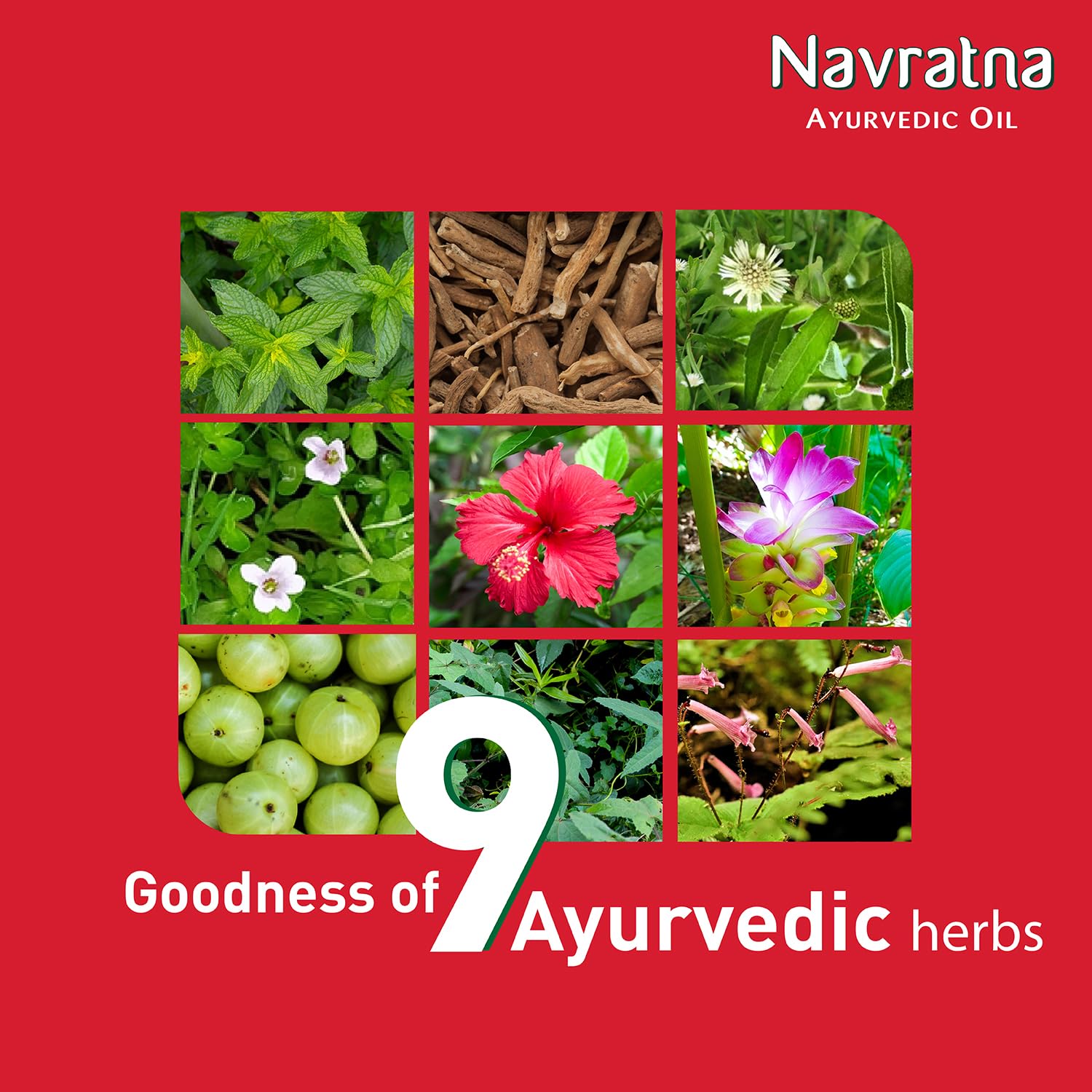 Navratna Ayuvedic Oil Cool 90ml – view 5