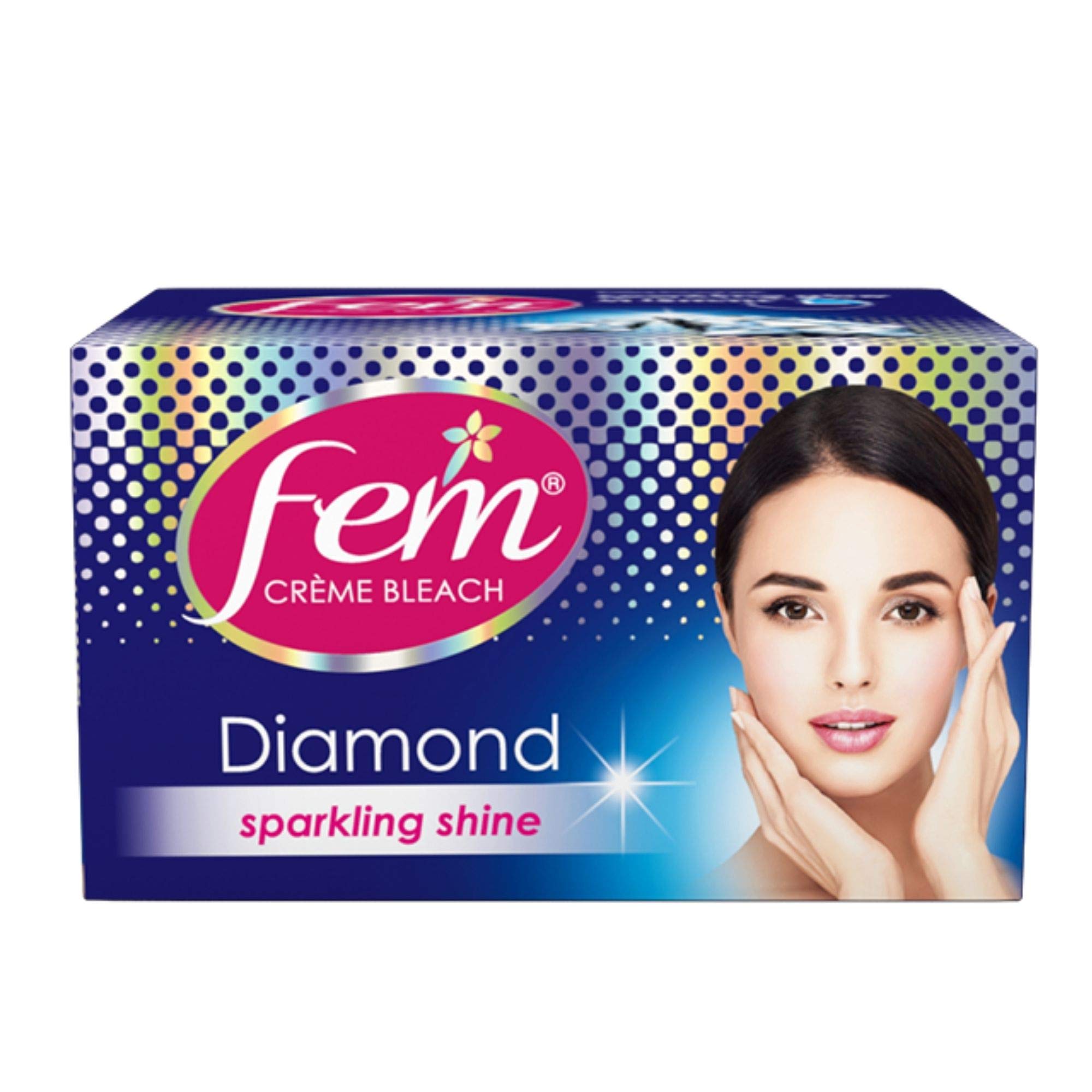FEM Diamond Creme Bleach single 10 g pack hero shot