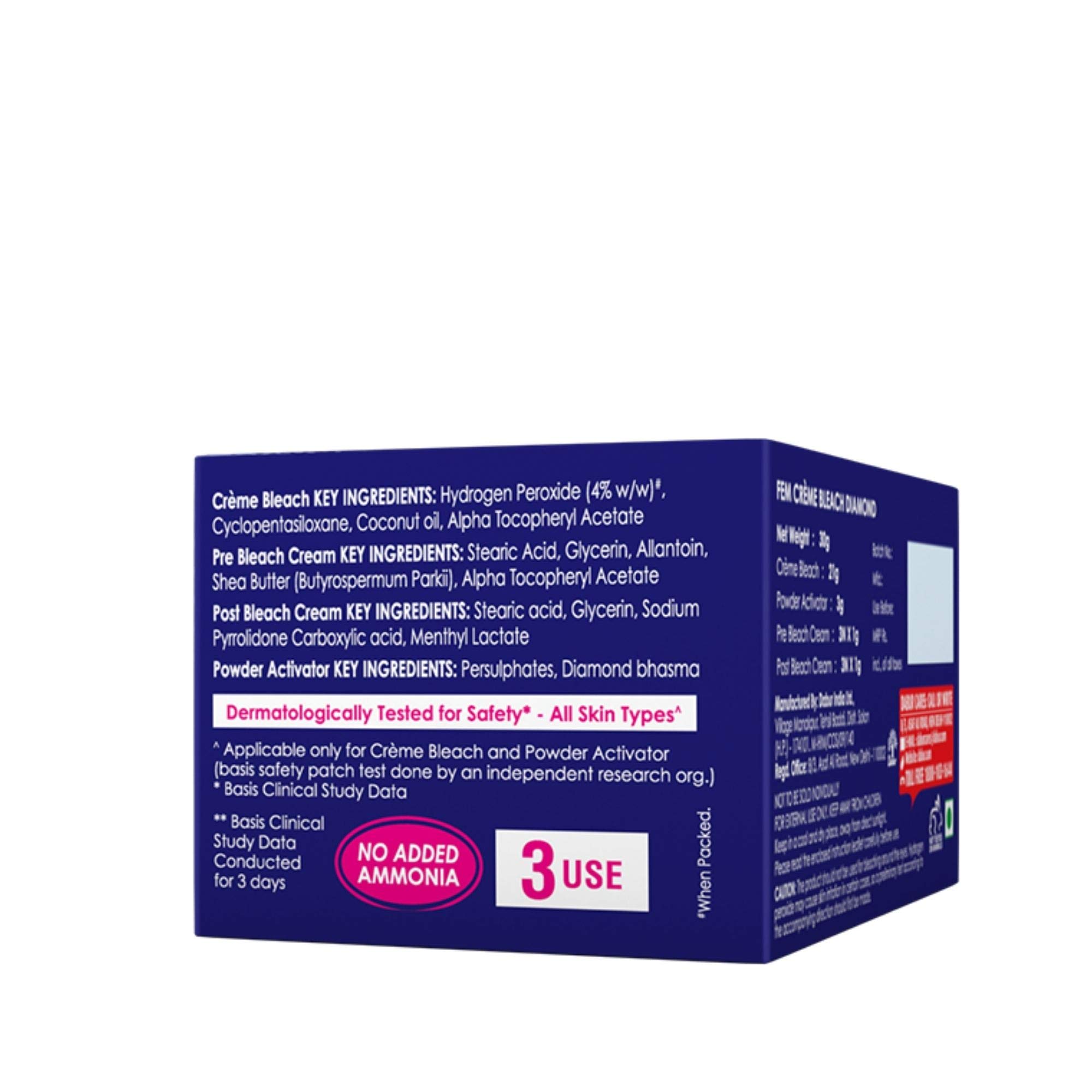Fem Diamond Creme Bleach, 10 Gm – view 6