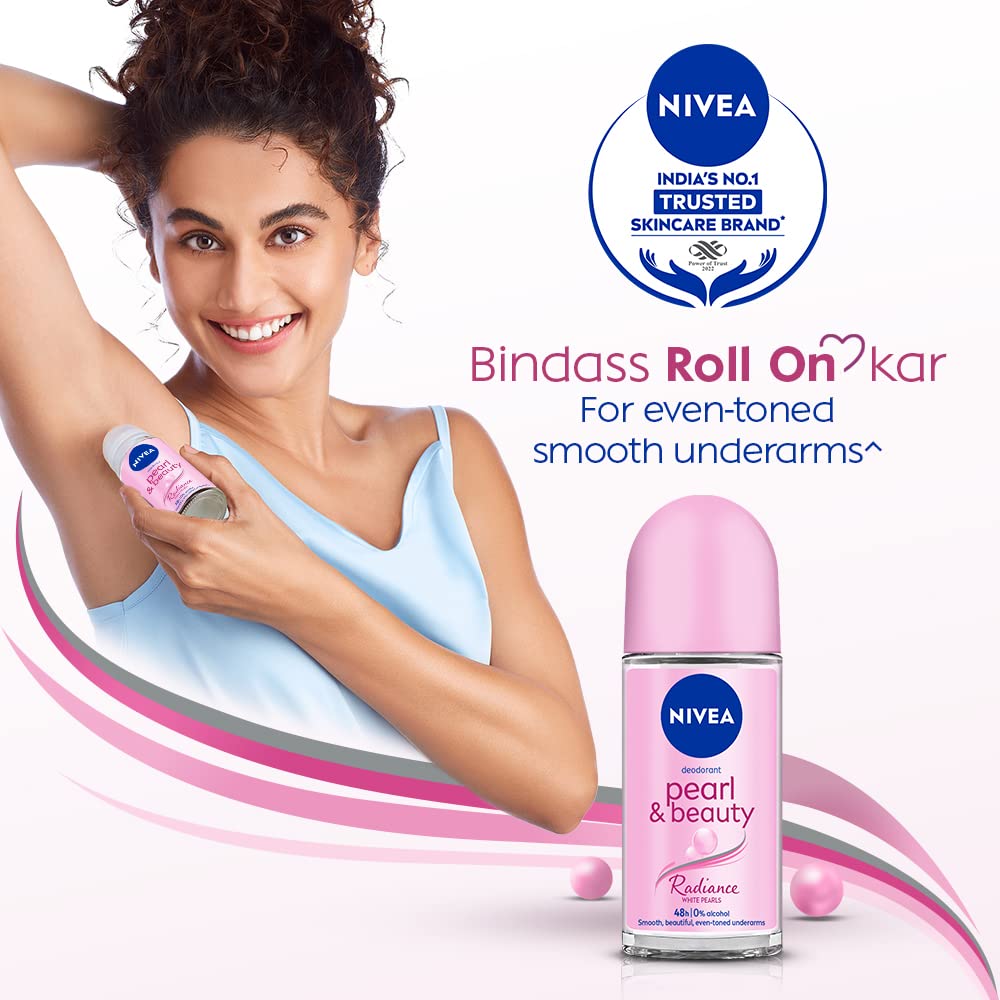 Nivea Women Deodorant Roll On Pearl & Beauty Radiance 50 Ml – view 2