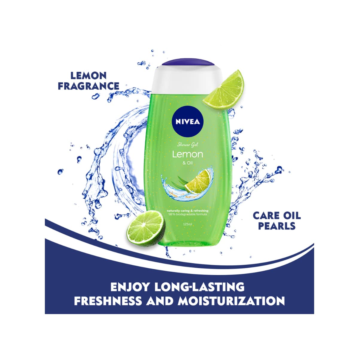 NIVEA Lemon and oil 125 ml Body Wash – view 3