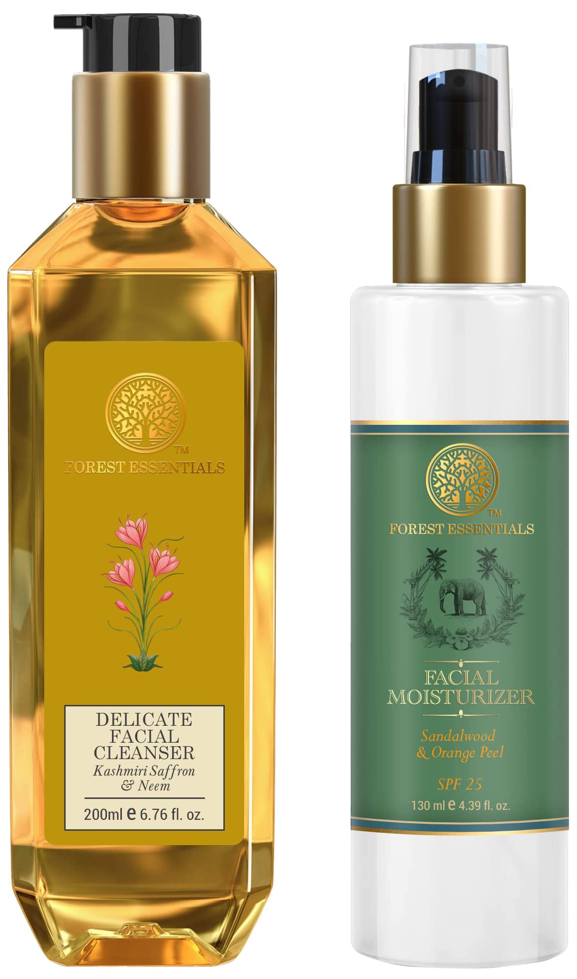 Hydrating face cleanser tube for oily skin by Forest Essentials