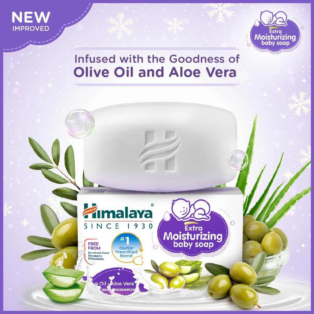 Himalaya Extra Moisturizing Baby Soap 75GM – view 2