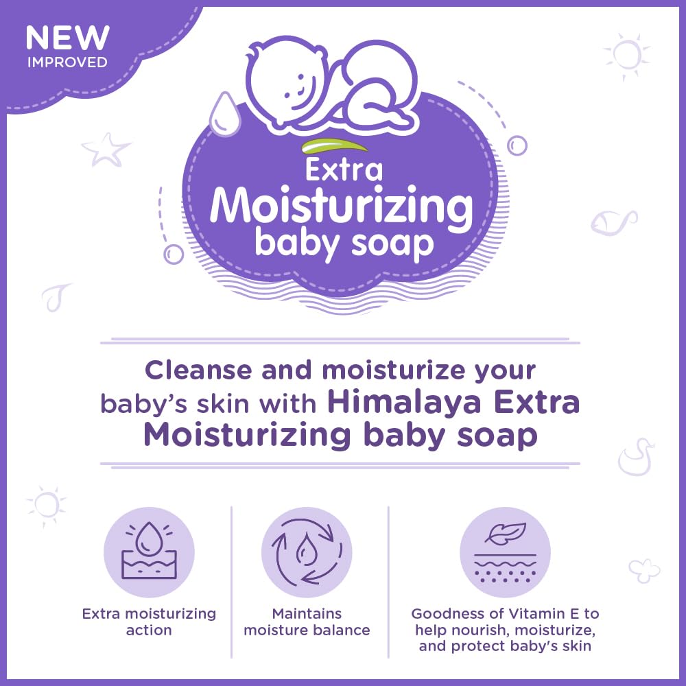 Himalaya Extra Moisturizing Baby Soap 75GM – view 3