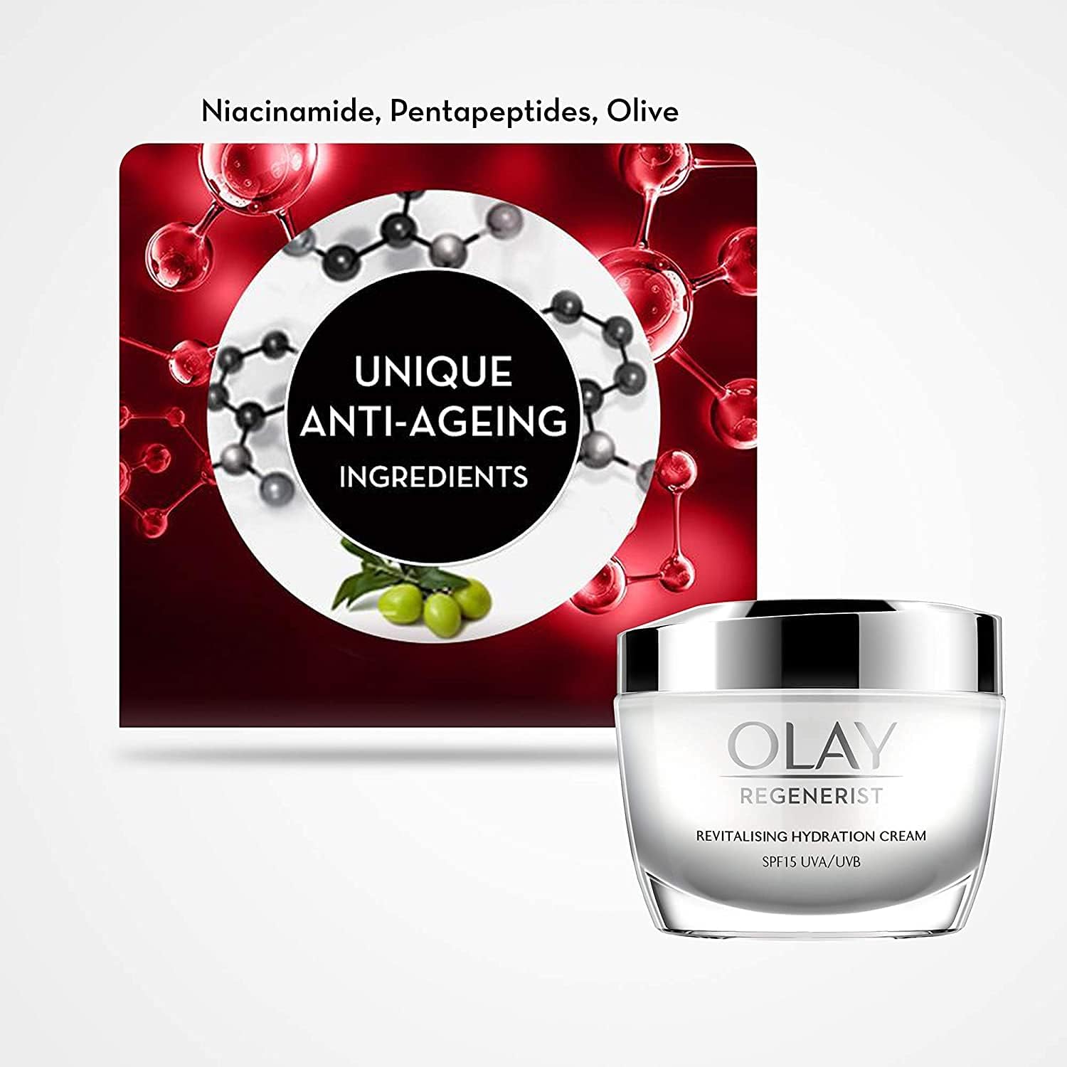 Olay Regenerist Revilatising Hydration Cream with SPF 15 – view 4
