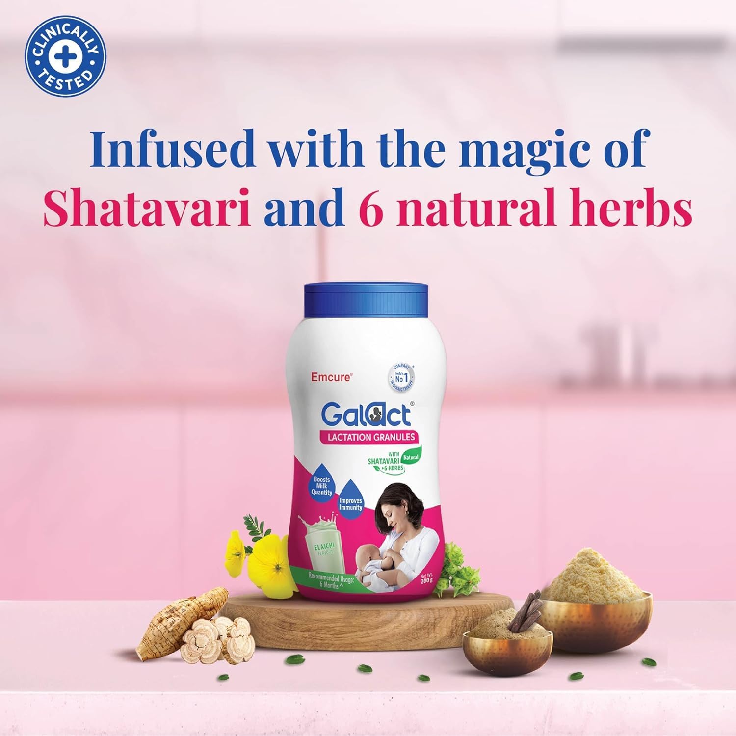 Galact Shatavari Supplement for Breastfeeding Moms – view 5