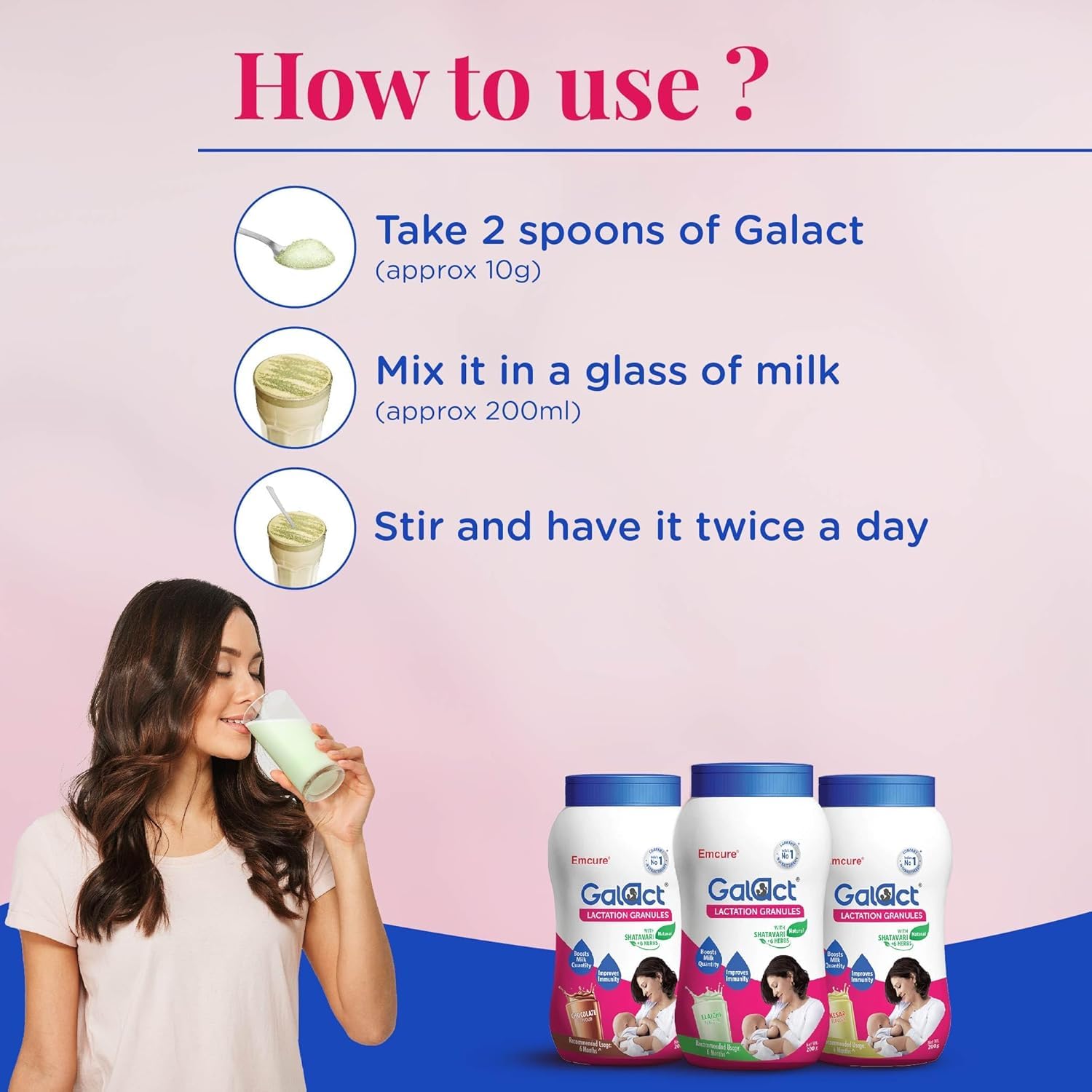 Galact Shatavari Supplement for Breastfeeding Moms – view 8