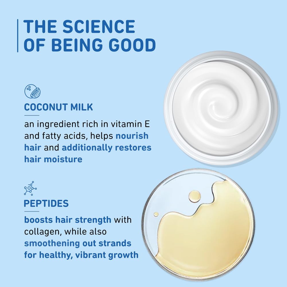 Plum Coconut Milk & Peptides Shampoo for Dry & Frizzy Hair – view 2