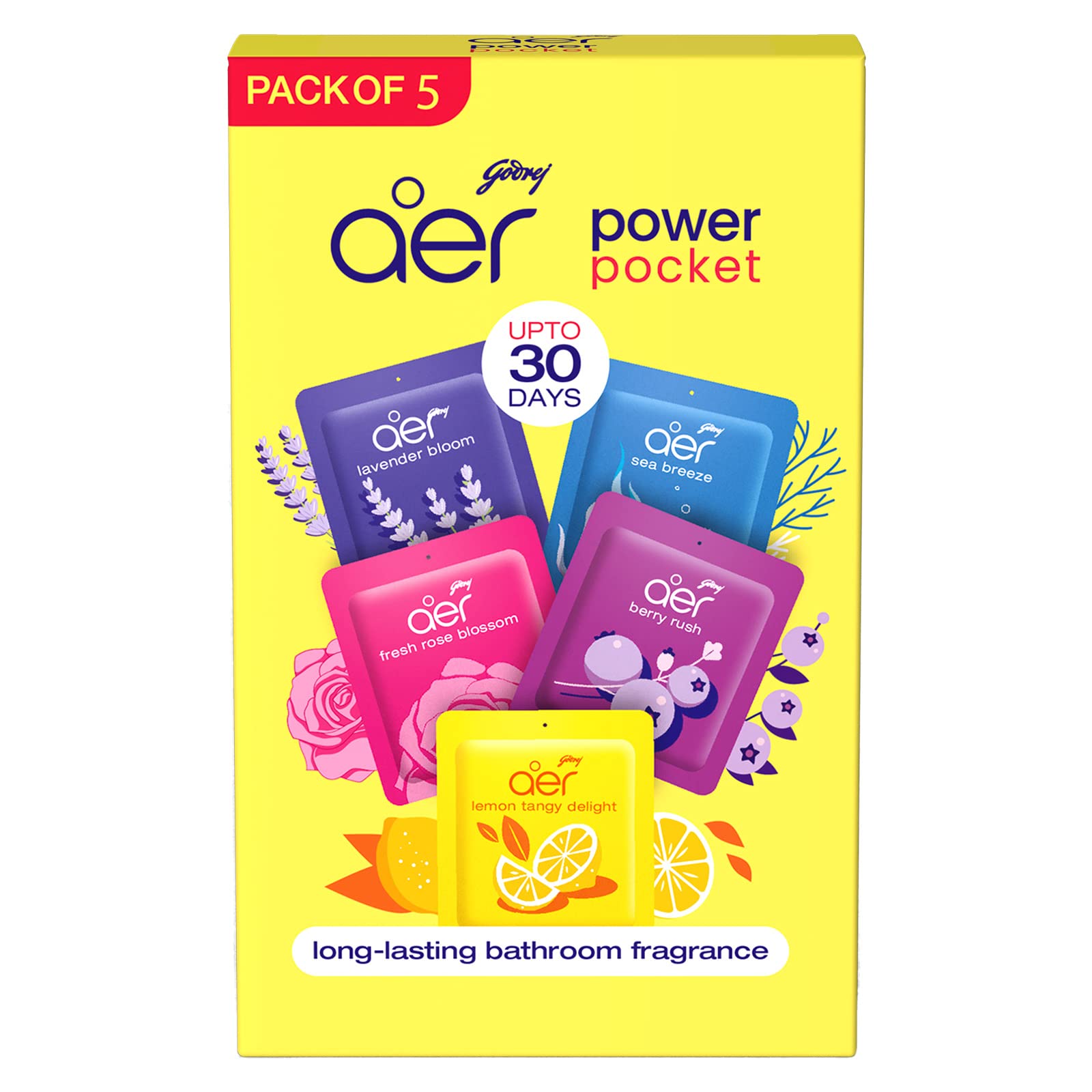 Godrej Aer Power Pocket Bathroom Freshener