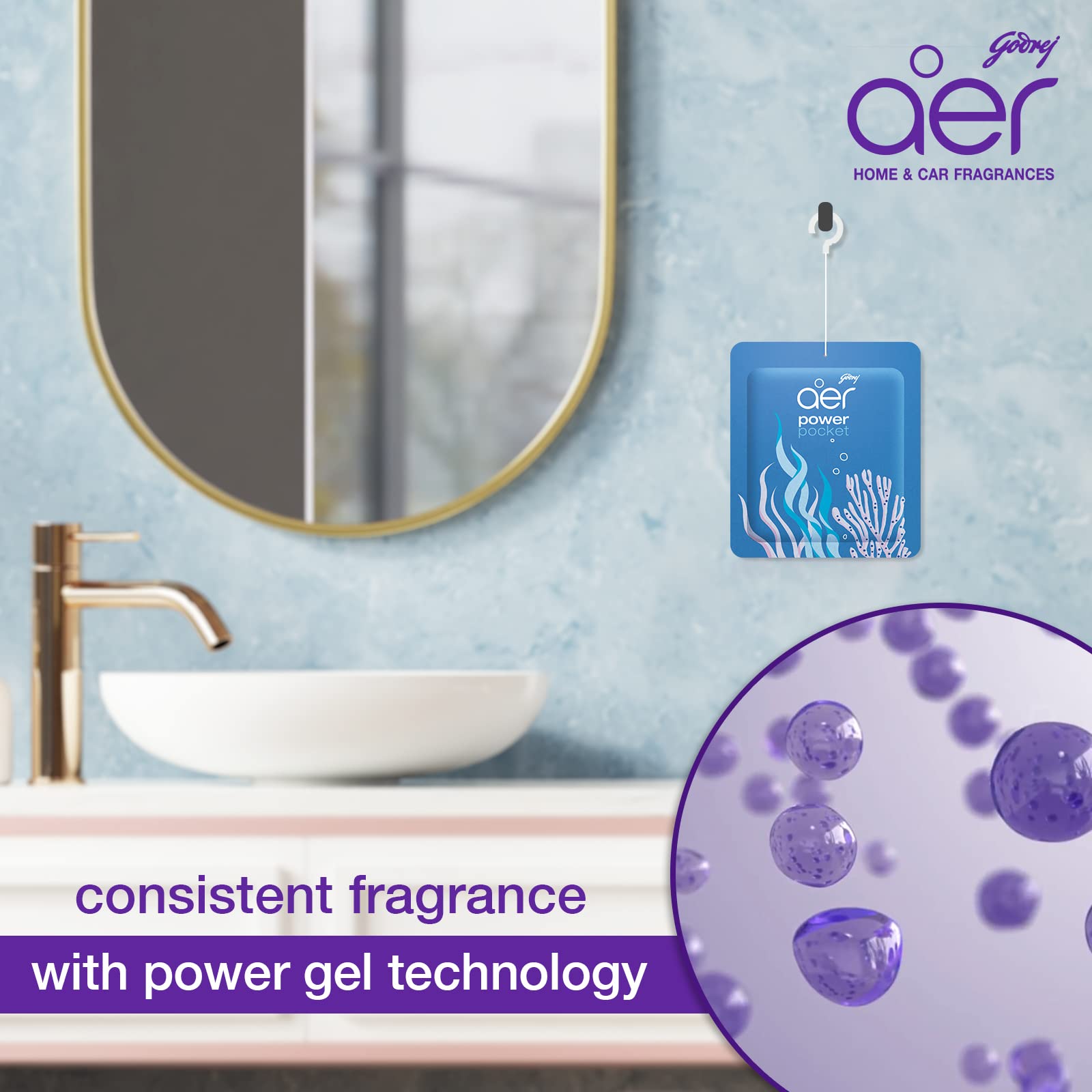 Godrej Aer Power Pocket Bathroom Freshener – view 4
