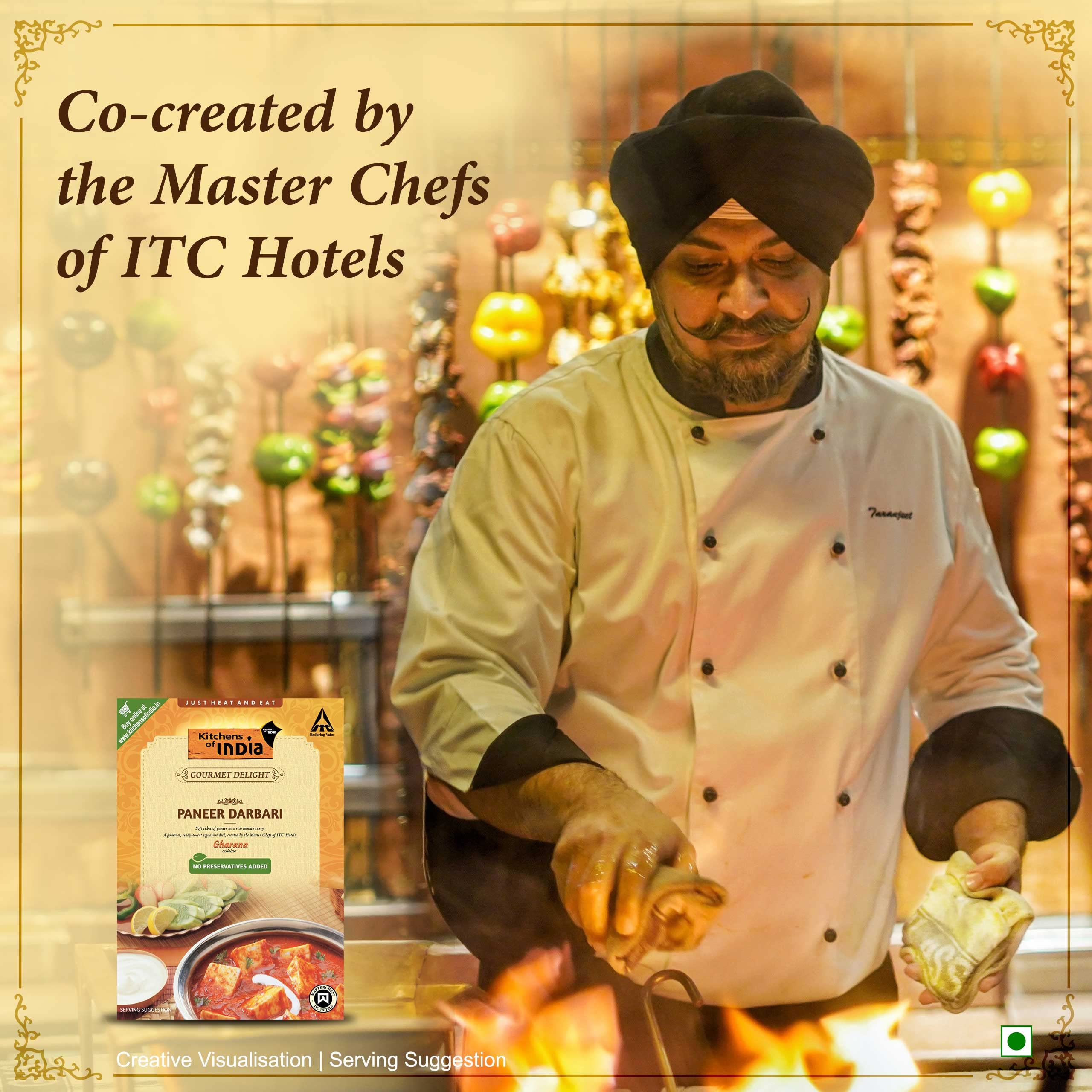 Kitchens of India Paneer Darbari, ITC Ready to Eat Indian Dish, Just Heat and Eat, 285g – view 3