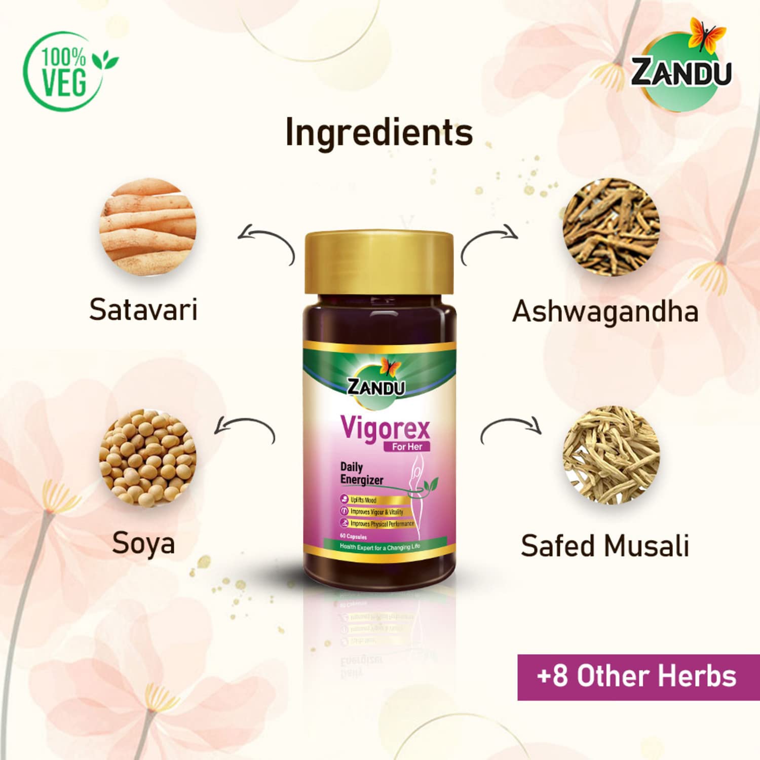 Zandu Vigorex For Her: A Daily Energizer – view 3