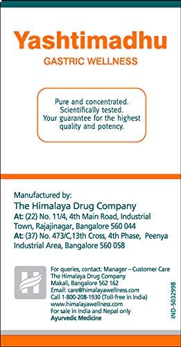 Himalaya Wellness Pure Herbs Yashtimadhu Gastric Wellness - Pack of 60 Tablet – view 6