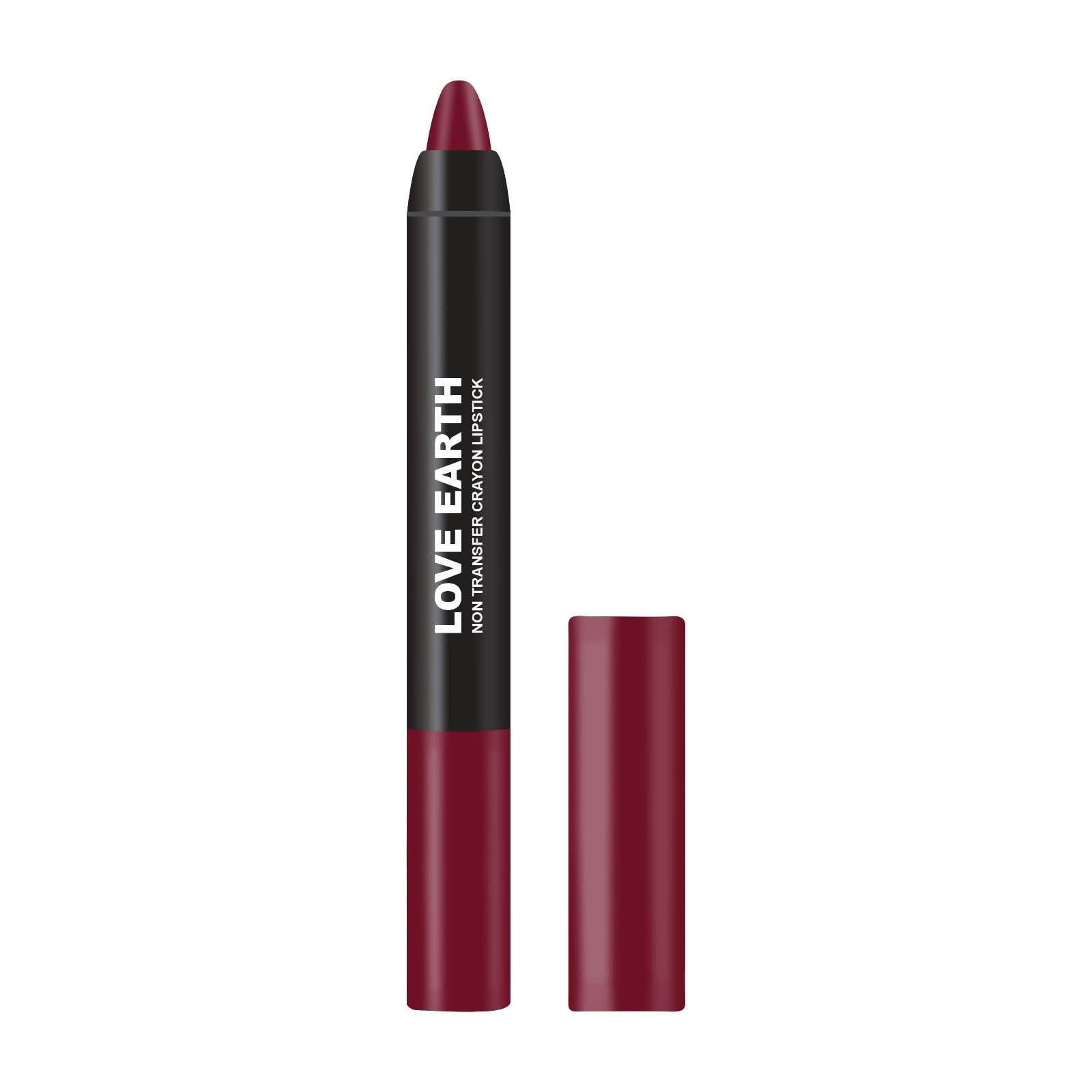 Butterfly Bush matte crayon lipstick stick with creamy full-coverage color