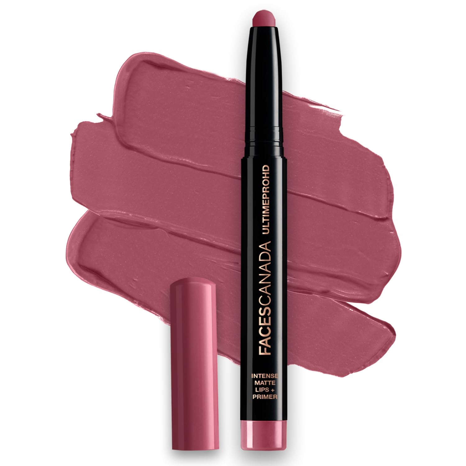 Scandalous nude FACESCANADA lip crayon showing matte lipstick tube