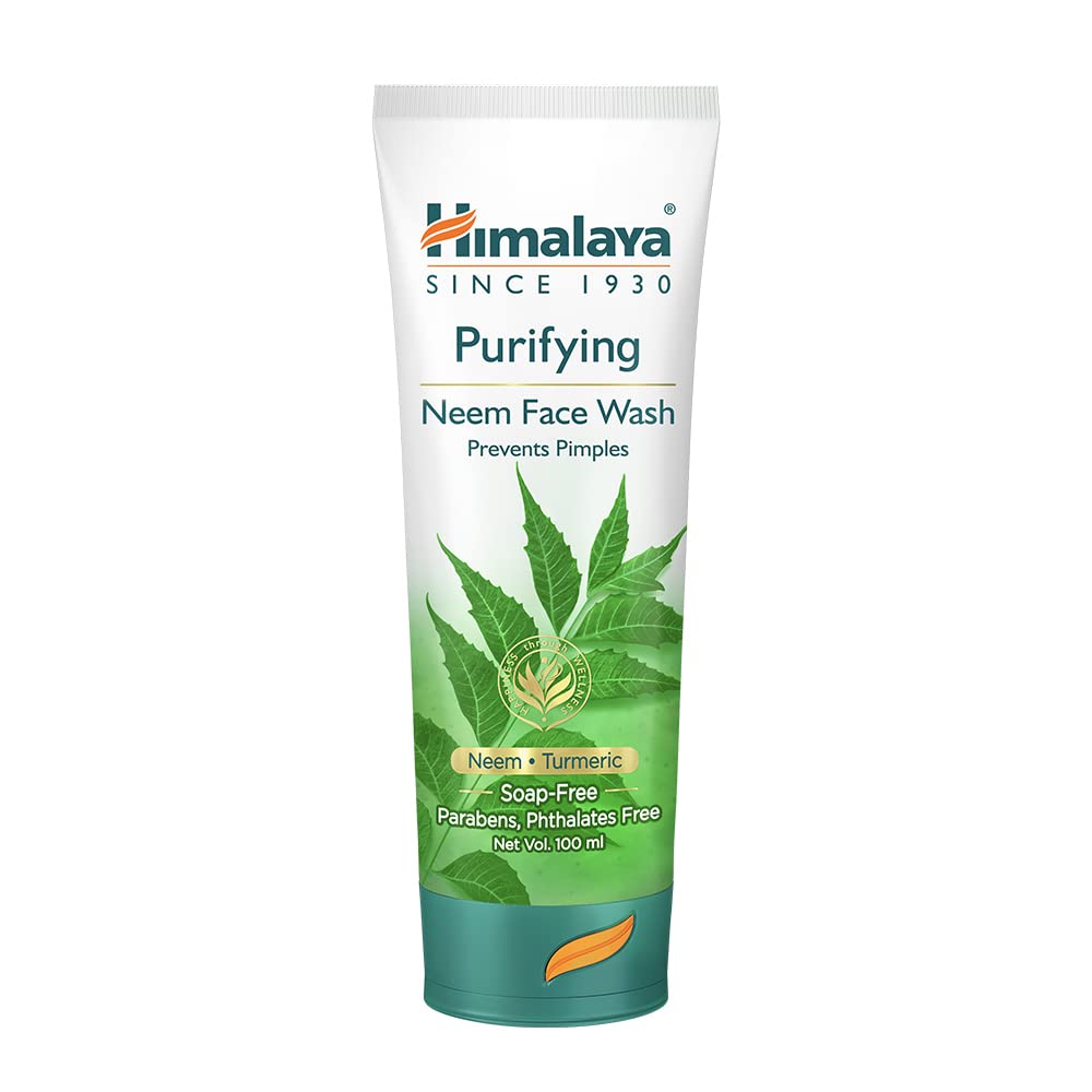Himalaya neem face wash 100 ml tube front view