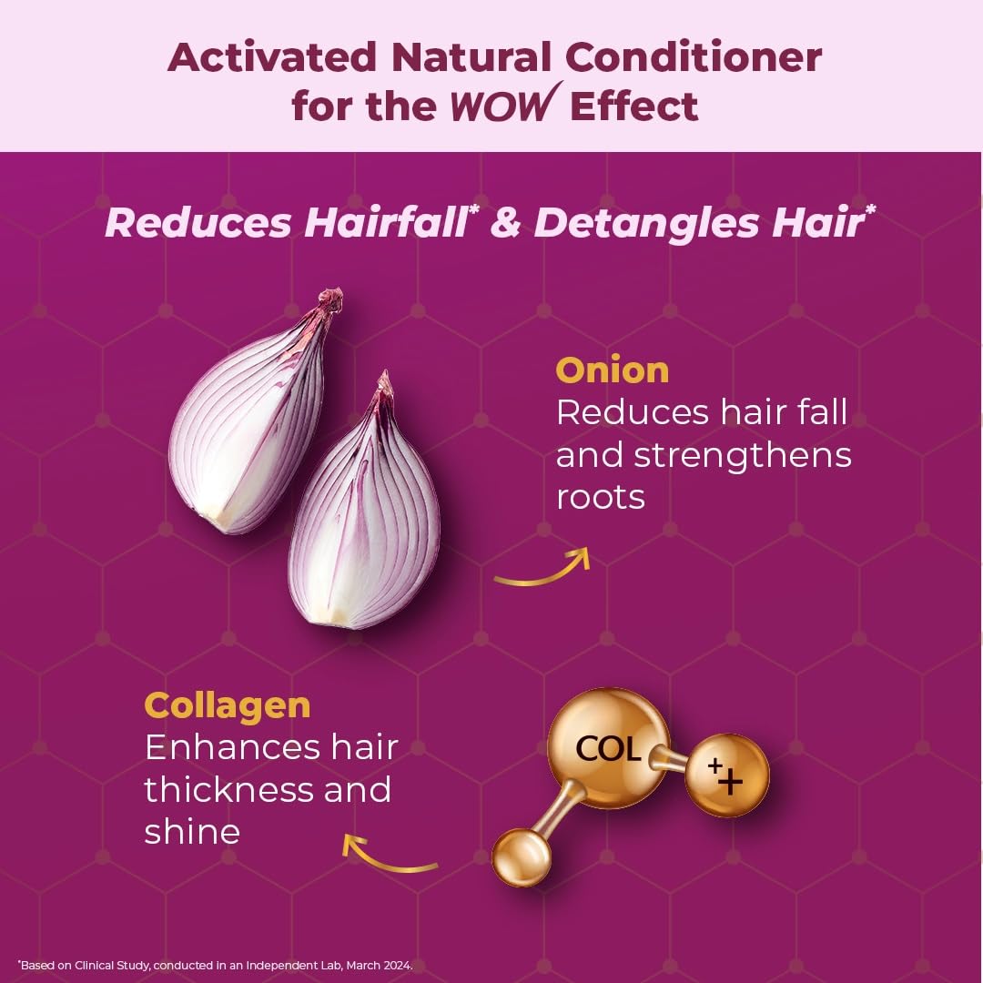 WOW Skin Science Onion Red Seed Oil Conditioner 300 Millilitres – view 4