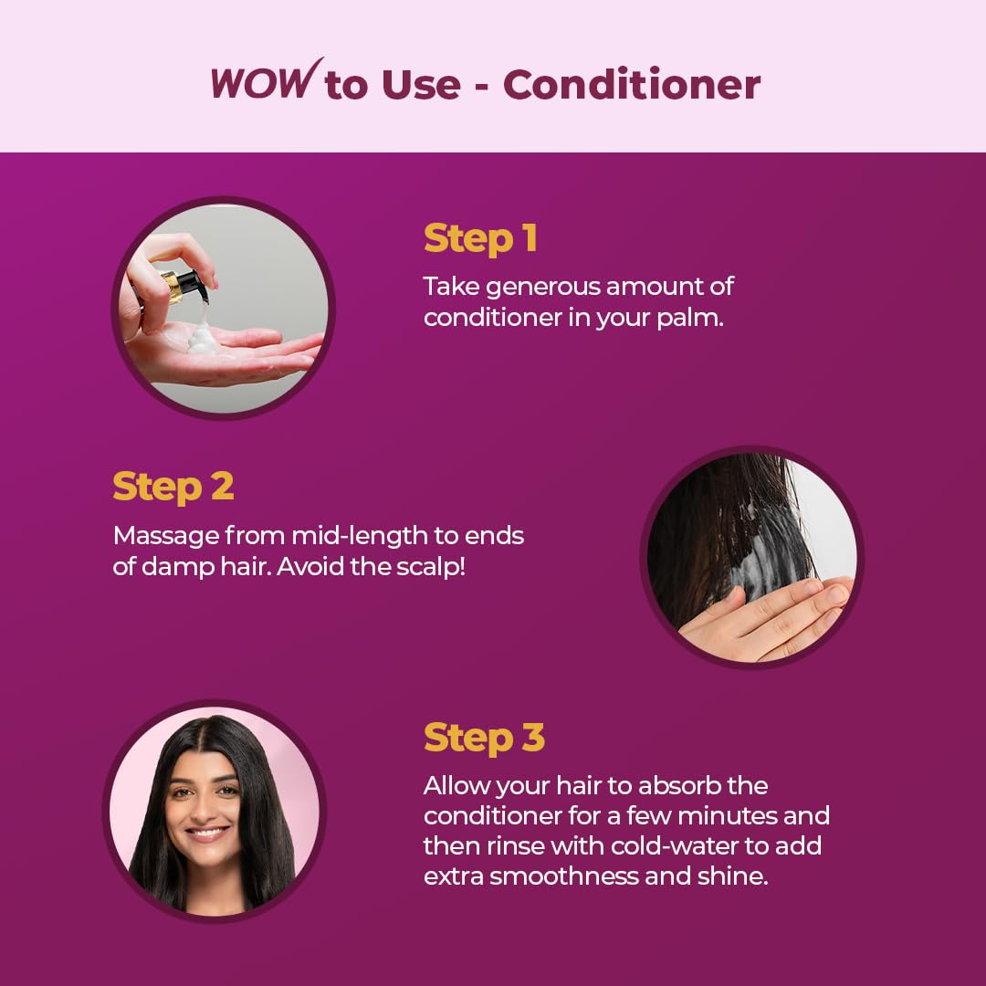 WOW Skin Science Onion Red Seed Oil Conditioner 300 Millilitres – view 8
