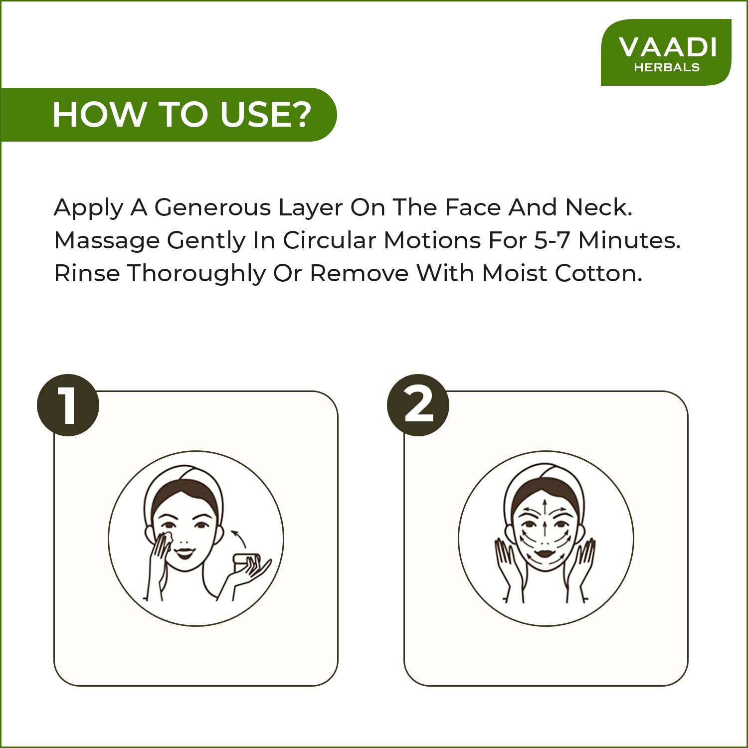 Vaadi Herbals Anti Acne Aloe Vera Cleansing Cream, 50g – view 3