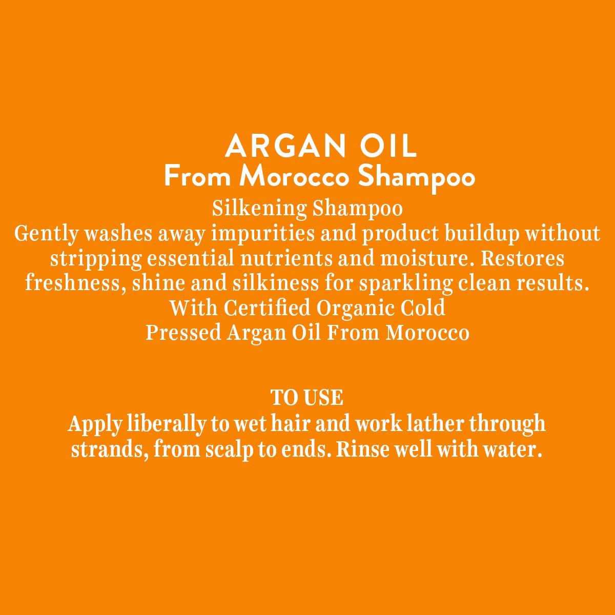 Biotique Argan Oil Hair Shampoo from Morocco (Cleans, Strengthens and Shines Hair), 300ml – view 4