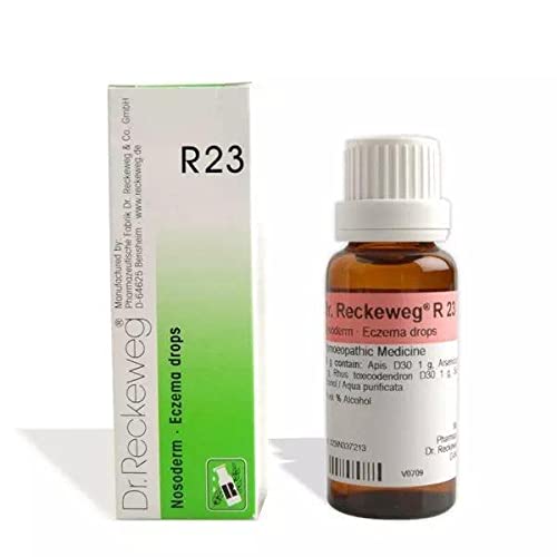 Front pack of Dr Reckeweg R 23 Eczema 22 ml