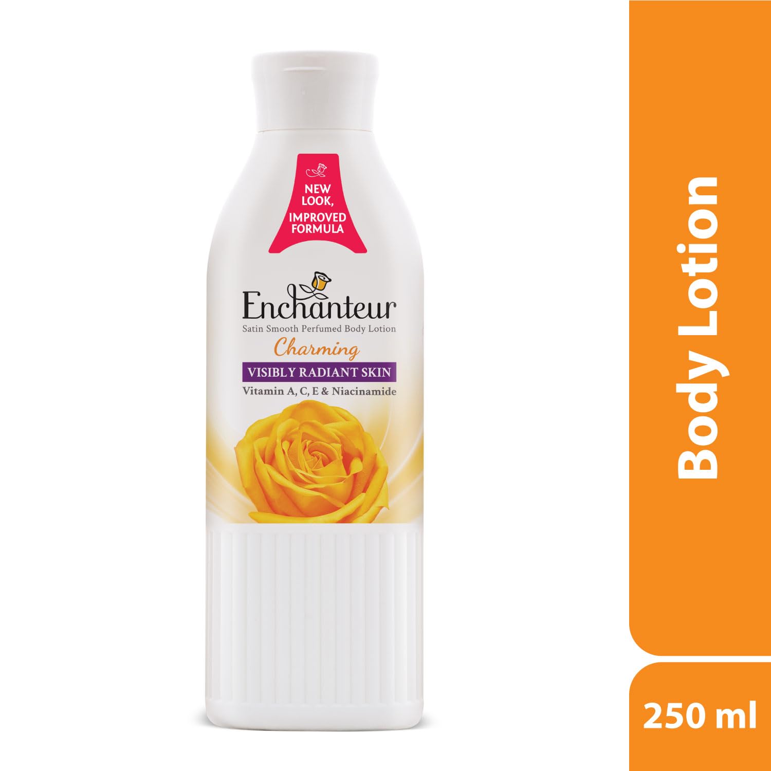 Enchanteur Charming Perfumed Body Lotion, 250ml, with Aloe Vera & Olive Butter for Satin Smooth Skin – view 2
