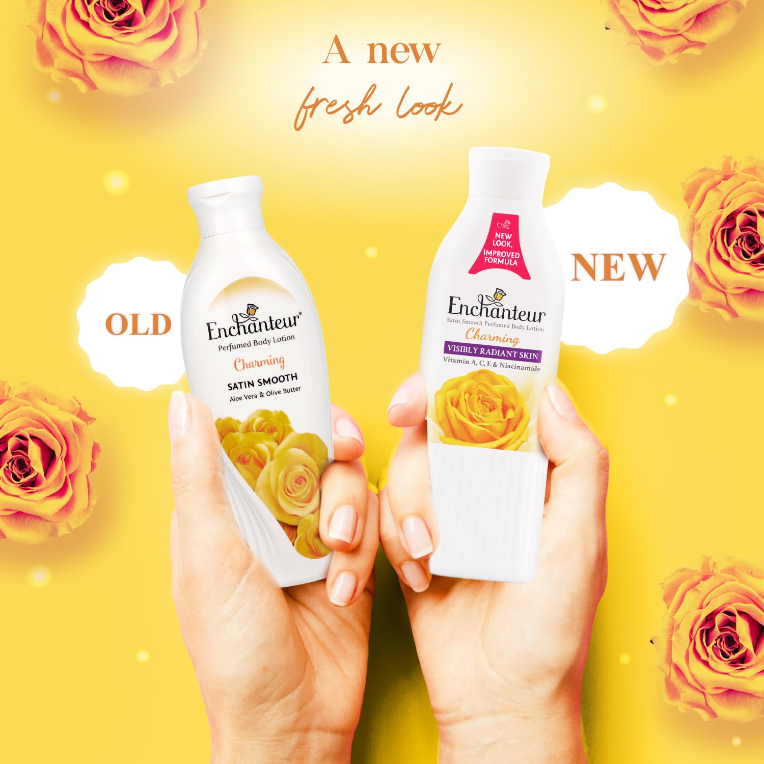 Enchanteur Charming Perfumed Body Lotion, 250ml, with Aloe Vera & Olive Butter for Satin Smooth Skin – view 3