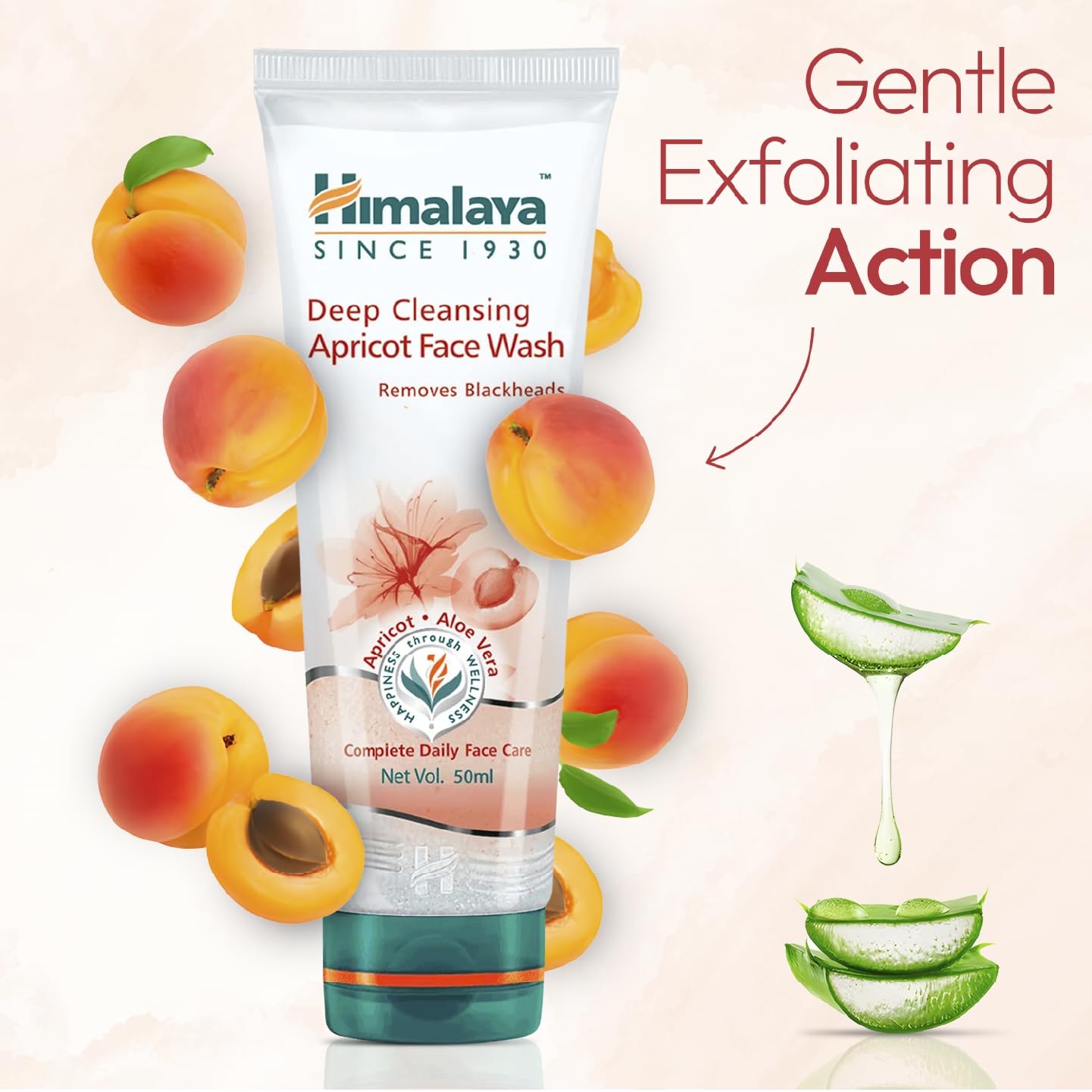 Himalaya Herbal Deep Cleansing Apricot Face Wash, 100ml – view 6