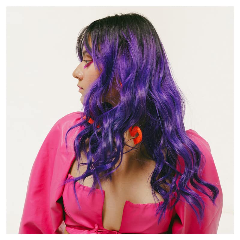 Paradyes Semi-permanent Electric Purple DIY Conditioner Based Hair Colour infused with Aloe-vera, Bhringaraj, Brahmi, Almonds & Amla 120 gm – view 4