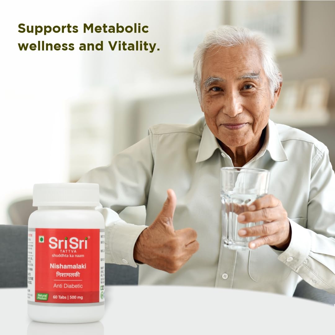 Sri Sri TATTVA shuddhta ka naam Nishamalaki Tablet - Anti-Diabetic, 60 Tabs (Pack Of 2) – view 5