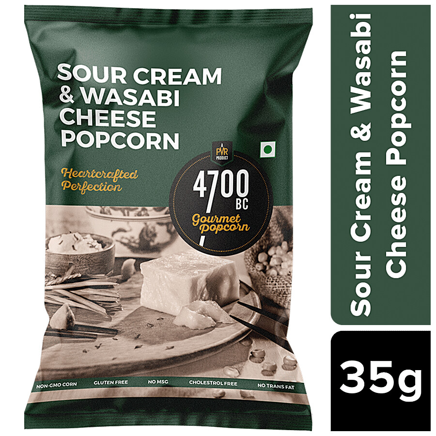 4700BC gourmet popcorn pack with sour cream wasabi cheese flavor