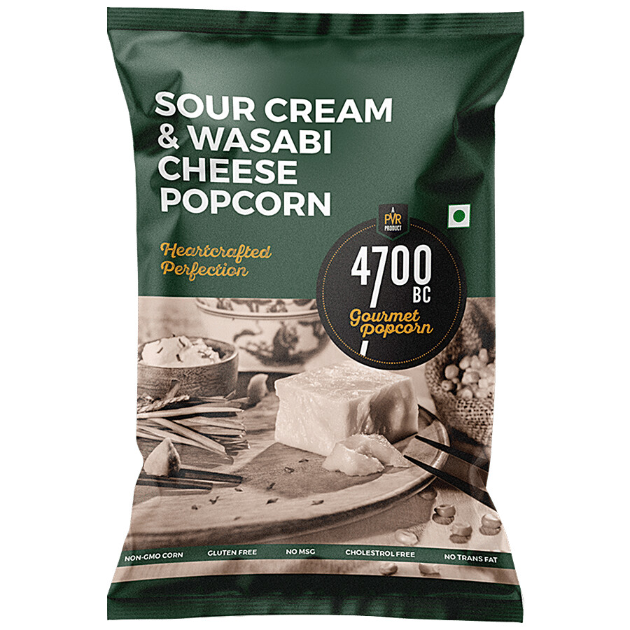4700BC Gourmet Popcorn - Sour Cream & Wasabi Cheese 35 g – view 2