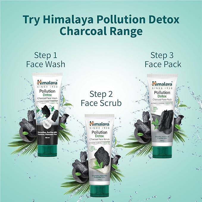 Himalaya Wellness Pollution Detox Charcoal Face Wash – view 4