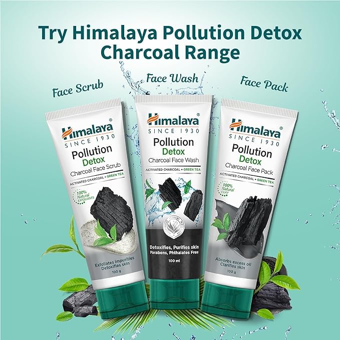 Himalaya Wellness Pollution Detox Charcoal Face Wash – view 5