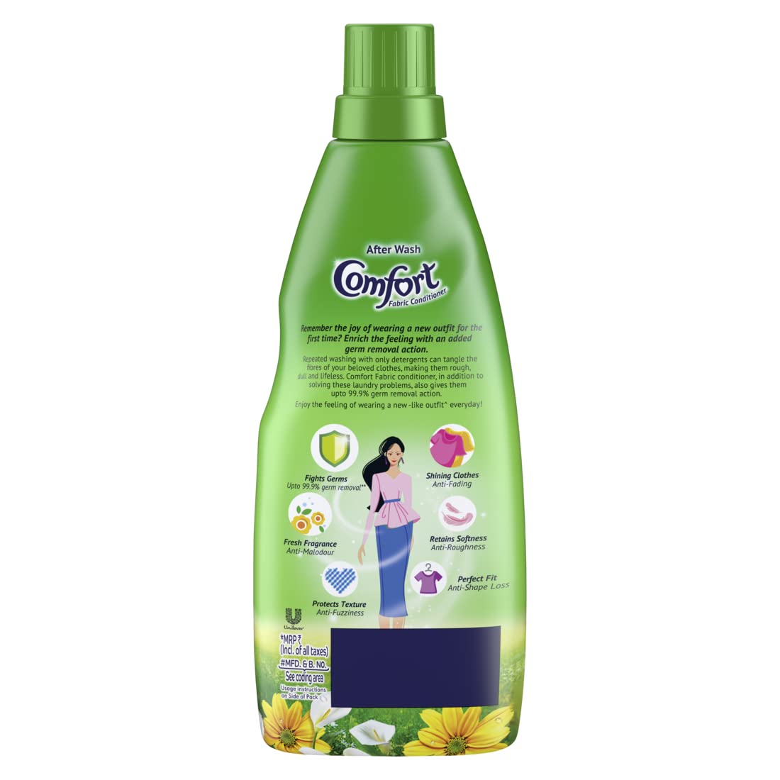 Comfort Anti Bacterial Fabric Conditioner 860mL – view 2