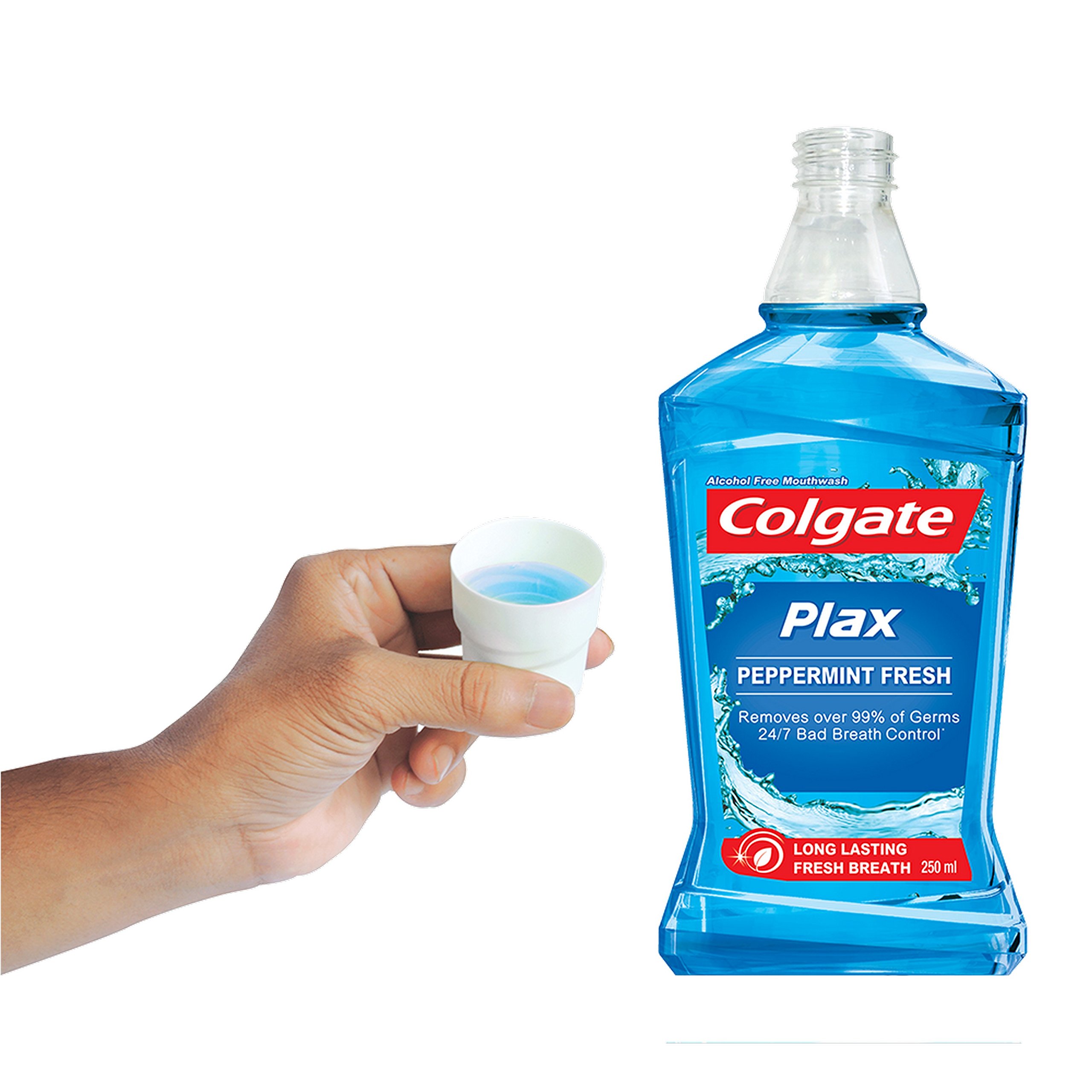 Colgate Plax Mouthwash - 250 ml (Pepper Mint, Buy 2 Get 1 Free) – view 4