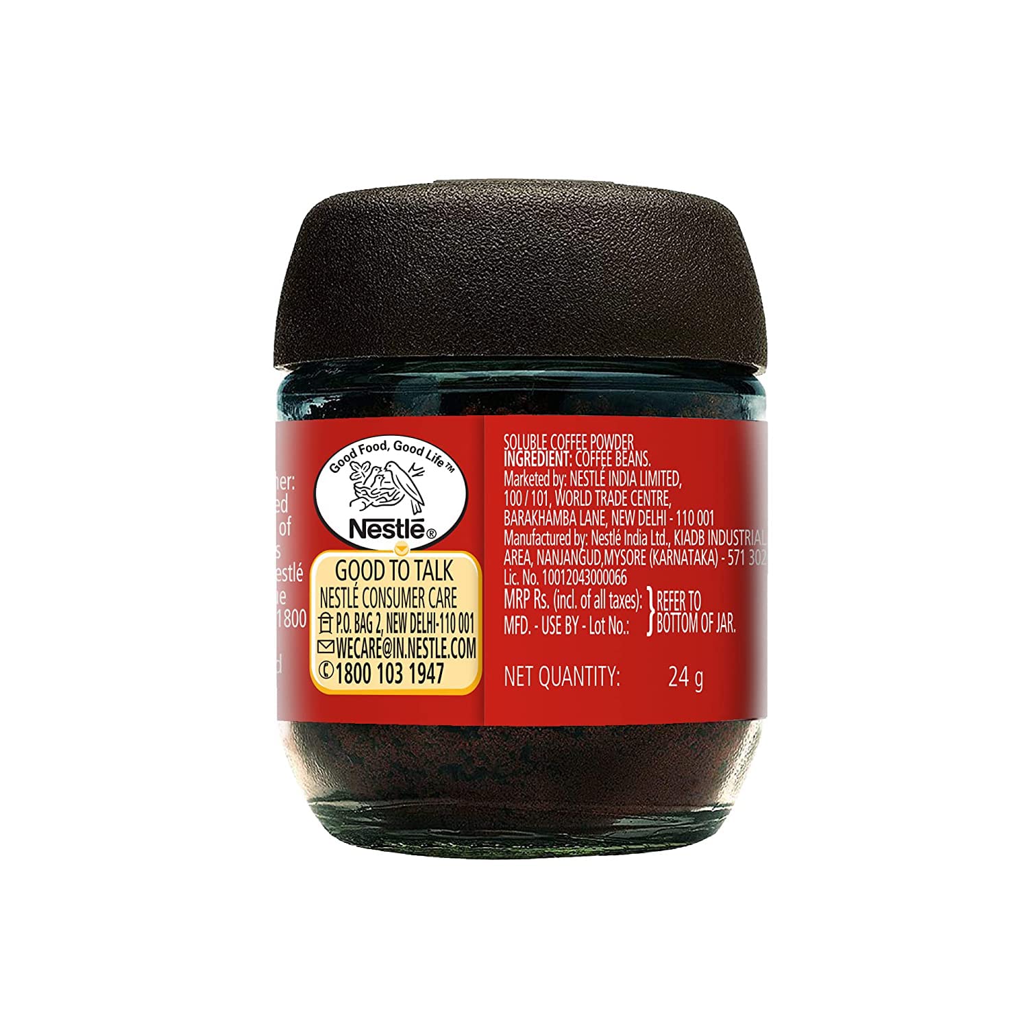 Nescafe Classic Instant Coffee Powder, 24 g Jar – view 2
