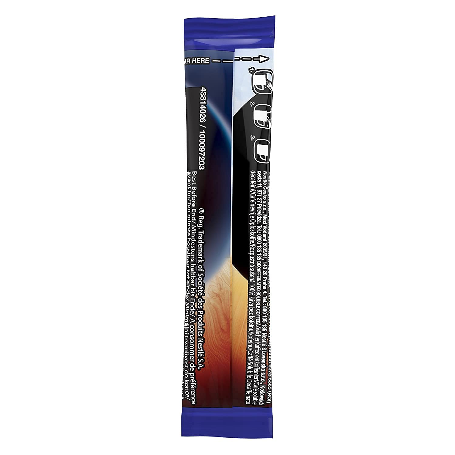 Nescafé Original Decaffeinated Double Filtered Coffee Sticks, 0.06 oz / 1.8 g, 20 Pouch – view 4