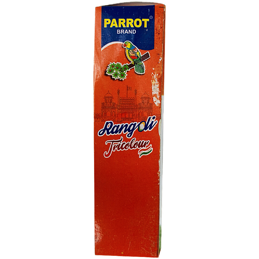 Tota Rangoli Tricolour Powder - For Holi, Assorted Colours 100 g – view 4