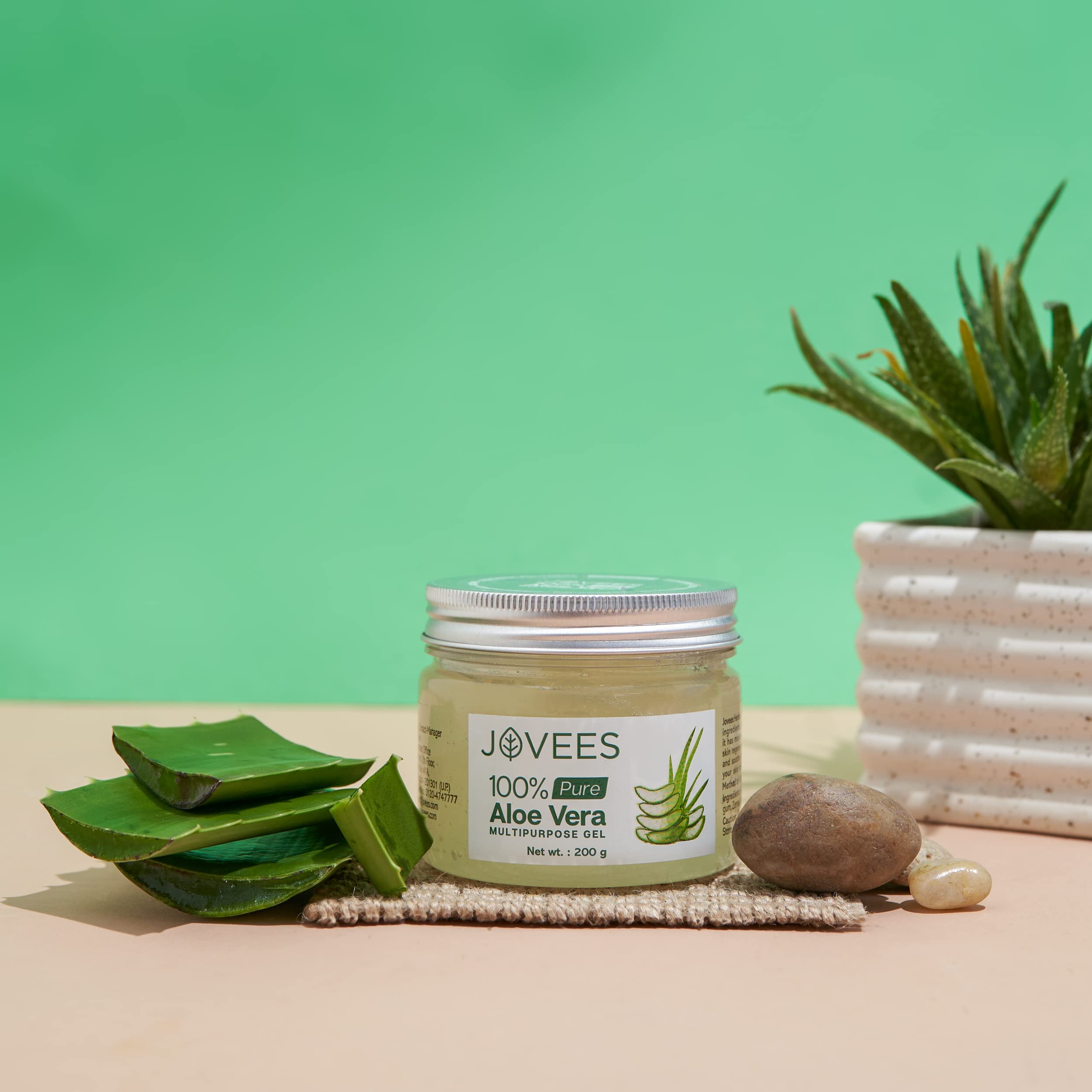 Jovees Herbal 100% Pure Aloe Vera Multipurpose Gel – view 3