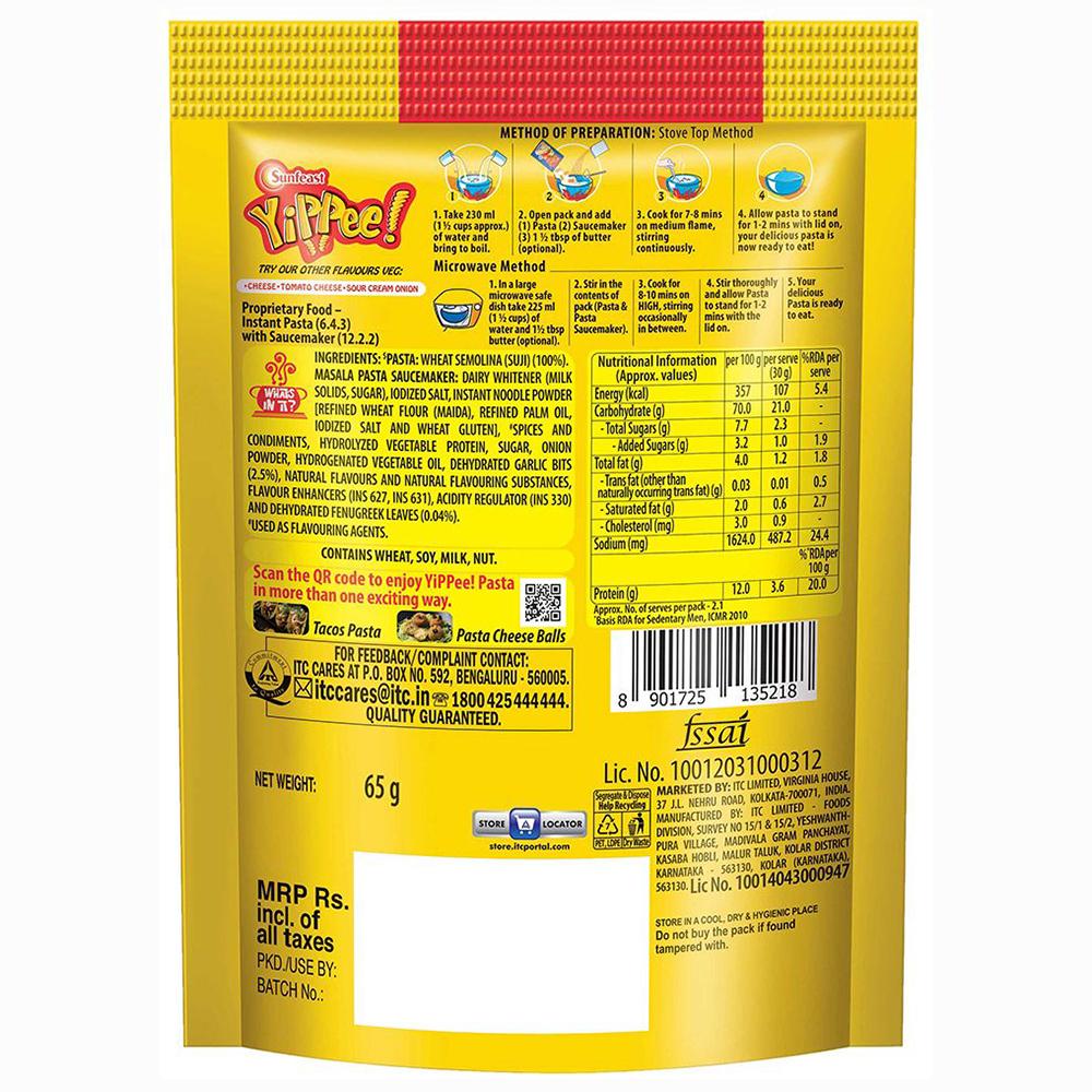 Sunfeast Pasta Treat Instant Masala Pasta 65 G – view 2