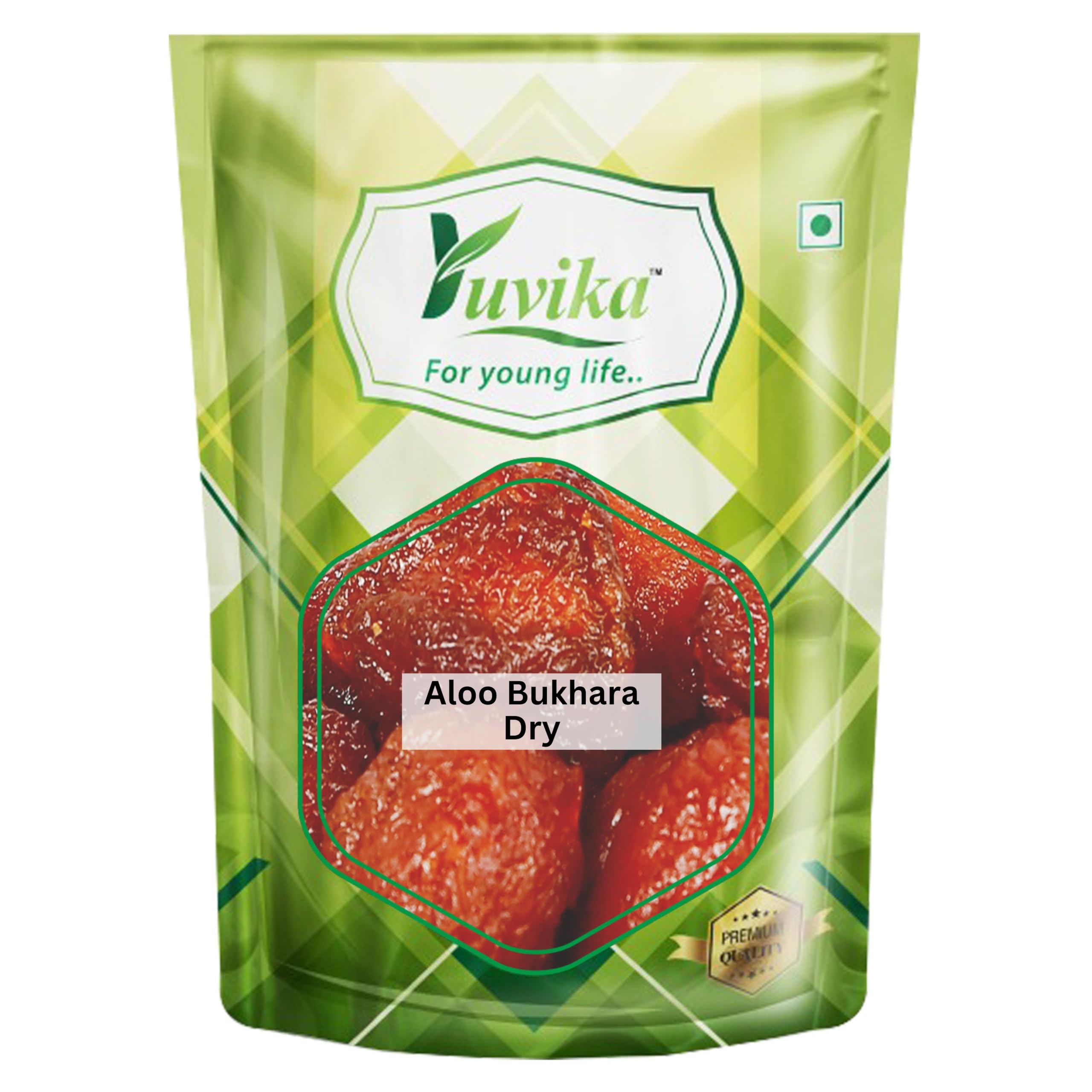 YUVIKA Aloo Bukhara Dry - Subgenus Prunus - Dried Plum 200 Grams