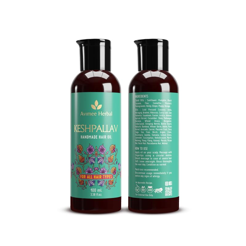 Avimee Herbal Keshpallav Hair Oil For Men & Women – view 7