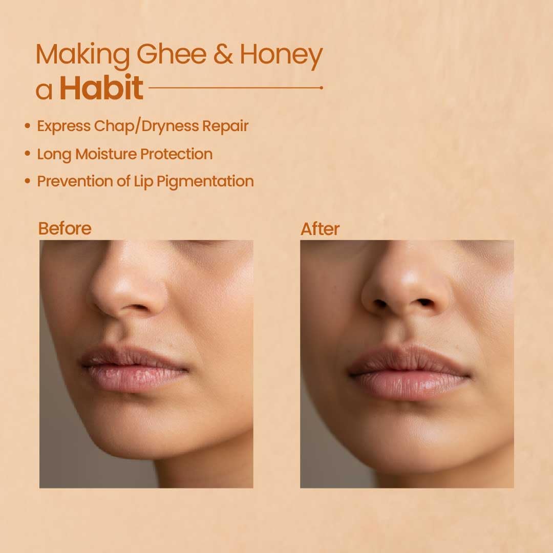 Nat Habit Kokum Honey Lip Balm Fresh Infused Lip Butter With Desi Ghee & Raw Honey For Lip Pigmentation, Lightening, Lip Repair, Dark And Chapped Lips 8gm- (Pack of 2) – view 6